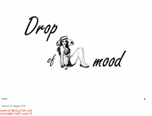 Tablet Screenshot of dropofmood.com